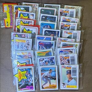 Vintage Baseball Cards from 1989